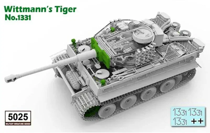 RFM Tiger I WITTMANN'S TIGER Early Production - FULL INTERIOR! 1/35